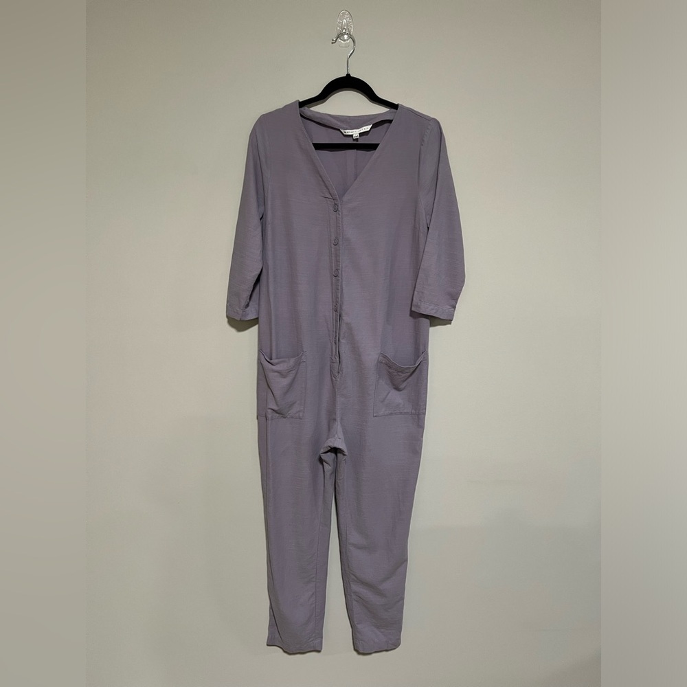 The Nines by HATCH Lavender Jumpsuit